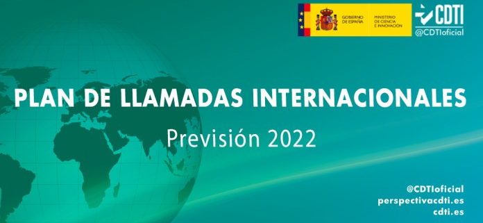 El CDTI presenta su Plan de Llamadas internacionales para 2022