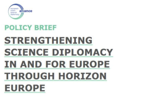 La Alianza Europea de Diplomacia Científica, que preside FECYT, presenta el informe "Fortalecimiento de la Diplomacia Científica en Europa a través de Horizonte Europa"