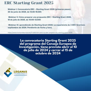convocatoria Starting Grant 2025