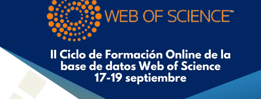 II Ciclo de Formación Online Web of Science